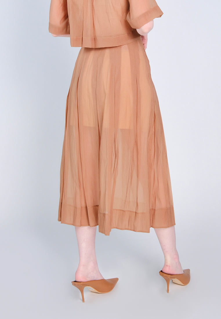 Raf Doxie Skirt  (Mocha)