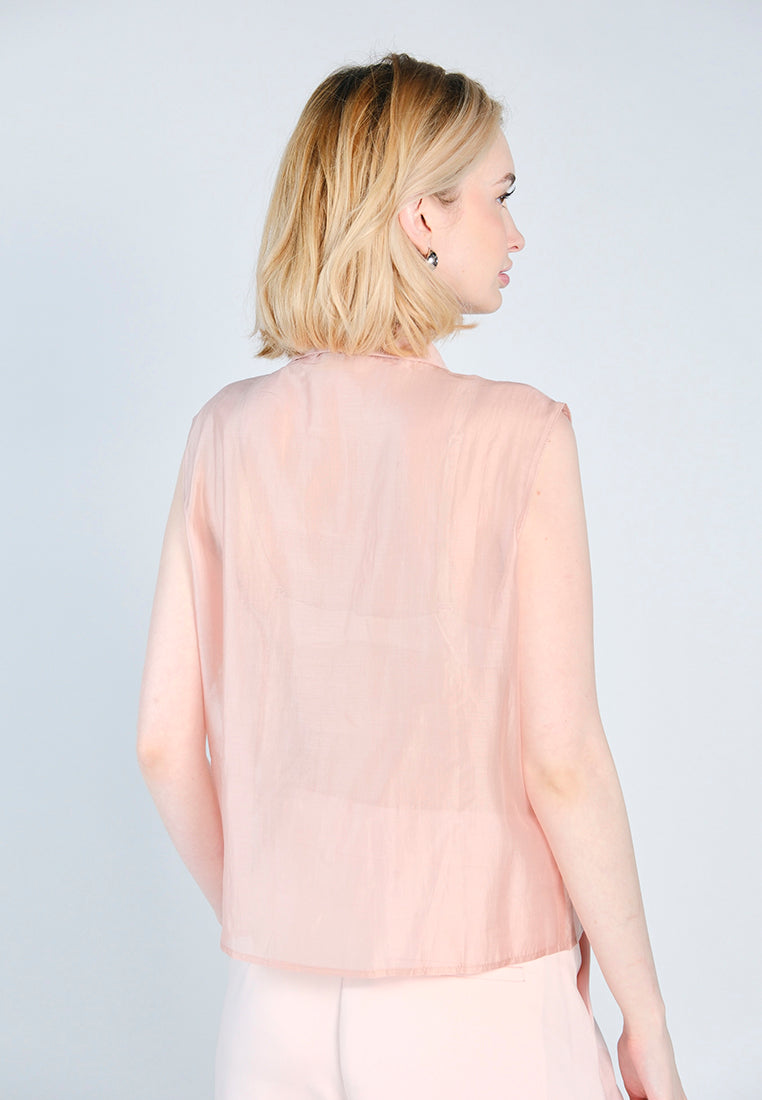 Raf Fana Sleeveless Top (Light Pink)