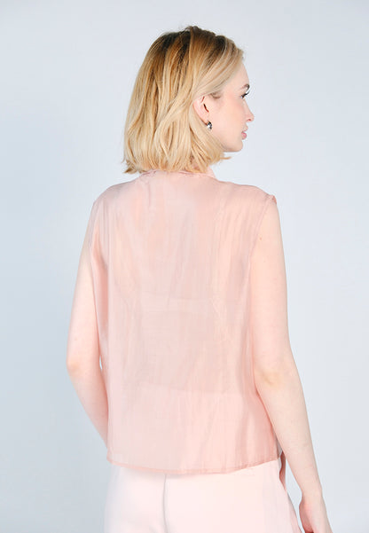 Raf Fana Sleeveless Top (Light Pink)