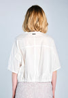Raf Ford Quarter Sleeve Jacket Top (White)