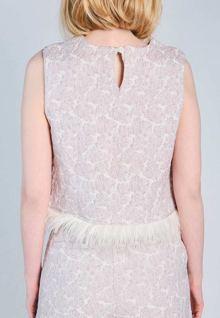 Raf Frida Sleeveless Top (W.Lilac)