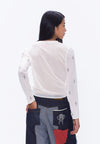 Plains & Prints x Randolf Rose Long Sleeve Top (Cream)