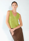 Sari- Sari Solihiya Sleeveless Top (Lime)