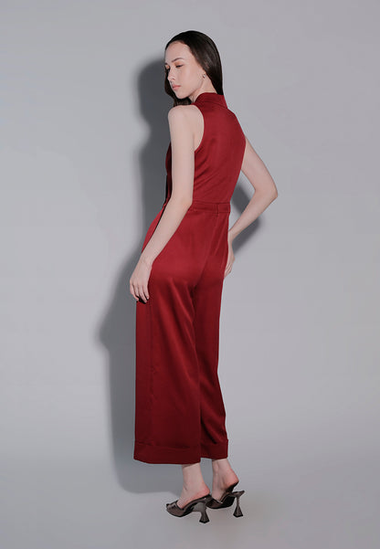 Femina The Huntress Sleeveless Pantsuit (Red)