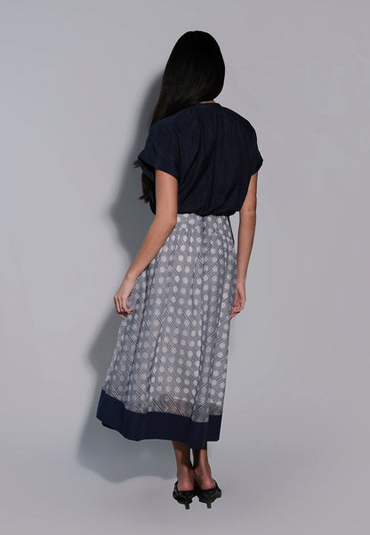 Femina The Maiden 2-In-1 Dress (Printed Navy)