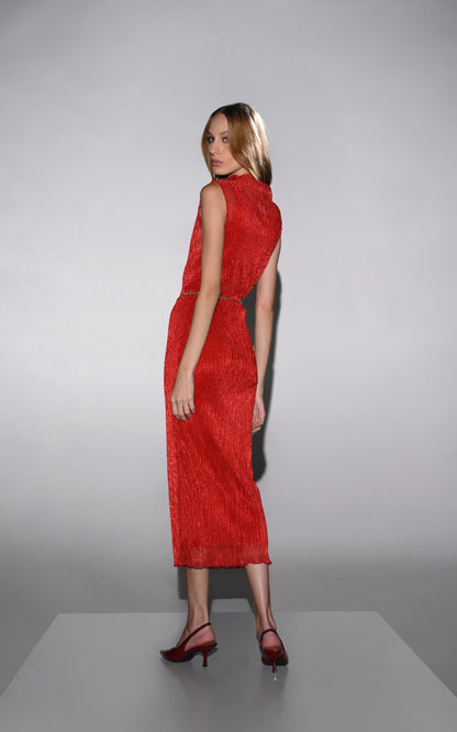 RAF Hueva Sleeveless DressW/ Inner (Red)