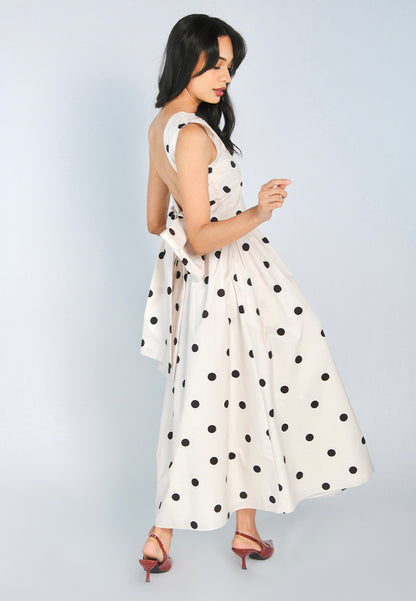 Mark Bumgarner X Vania Romoff For Plains & Prints Amelia Skirt  (Polkadot)