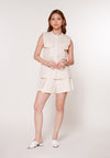 Archie Sleeveless Top (Cream)