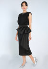 Mark Bumgarner X Vania Romoff For Plains & Prints Ava Sleeveless Top (Black)