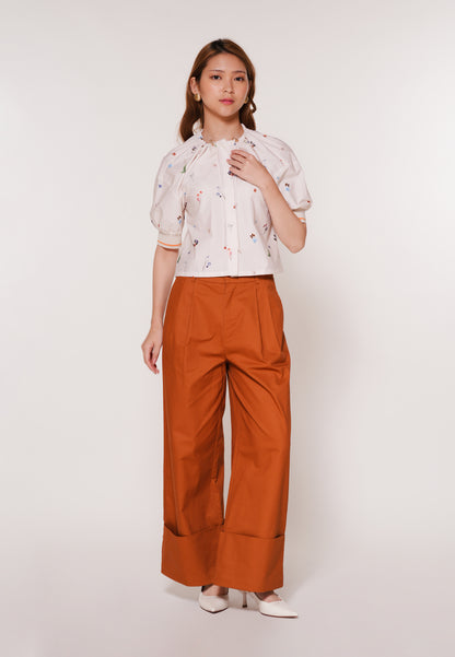 Azra Quarter Sleeve Top(Multi)