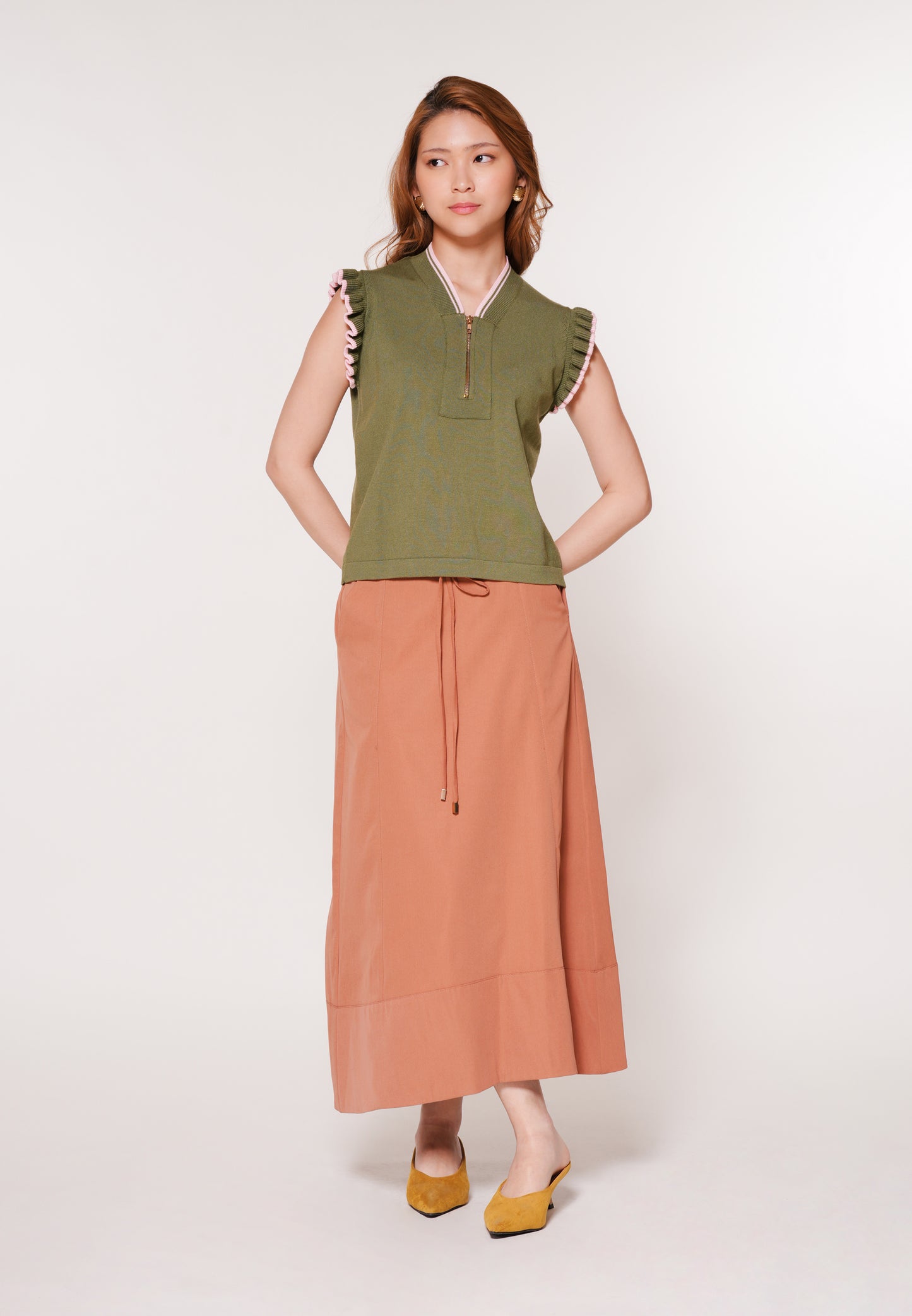 Azura Skirt  (Brown)
