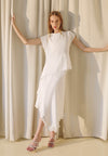 Plains & Prints X Michael Leyva Ana Short Sleeve Top (White)