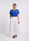 Barnaby Short Sleeve Top (Blue)