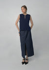 RAF Barrows Sleeveless Top (Navy)