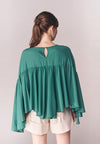 Solstice Baylee Long Sleeve Top (Green)