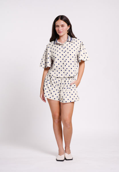 Beaufort Shorts (Printed Beige)