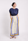 Bellamy Short Sleeve Top (Denim)