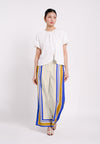 Bence Short Sleeve Top (White)