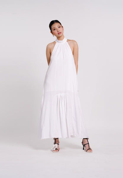 Beric Sleeveless Dress(White)