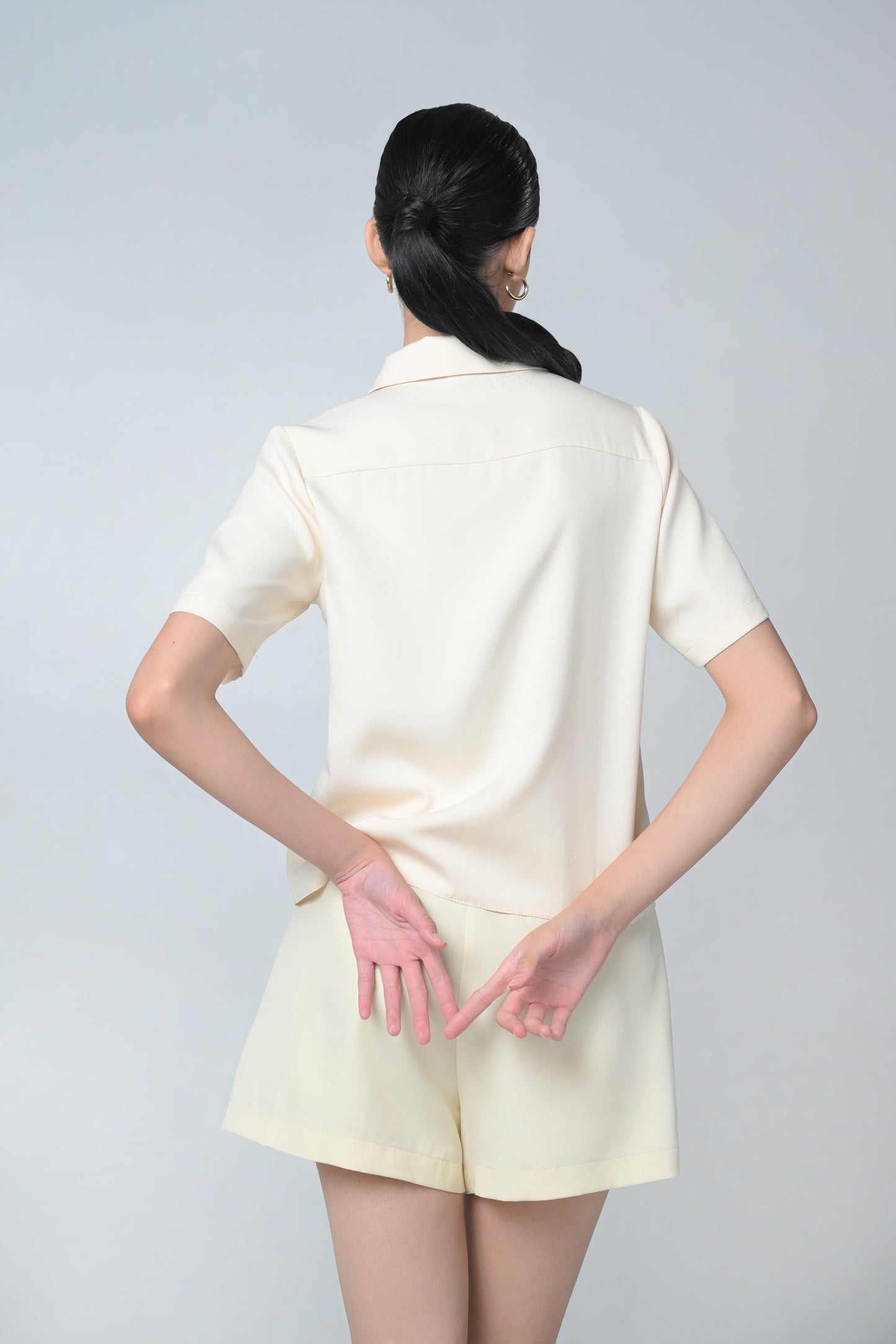 Betsy 5/8 Top (Cream)