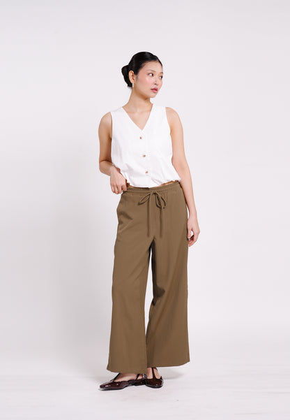 Brae Sleeveless Top(Offwhite)