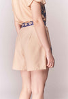 Solstice Brianna Shorts (Printed Beige)