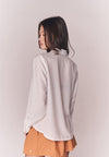 Solstice Brigitte Long Sleeve Top (White)
