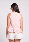 Brodix Sleeveless Top (Spot Print Peach)