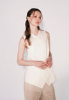 Camp Butter Sleeveless Top (Off-white)