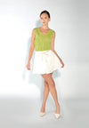 Sari- Sari Calado Skort (Off-white)