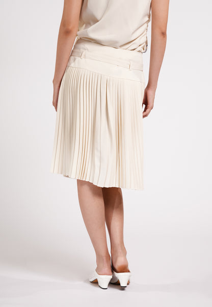 Cameron Skirt (Spot Print Cream)