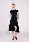 RAF Casablanca Short Sleeve Dress (Plain Black)
