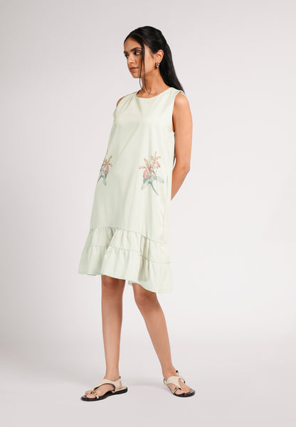Clayd Sleeveless Dress (Mint)