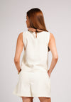 Cynic Sleeveless Top (Cream)