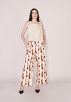 Camp Dalvin Pants (Printed Beige)