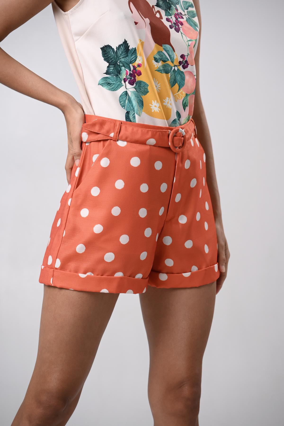 Dawnee Shorts (Orange)