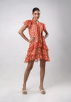 Dawnee Short Sleeve Dress W/ Inner (Multi)