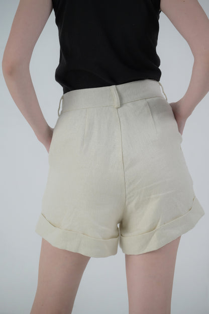 Raf Deann Shorts (Cream)