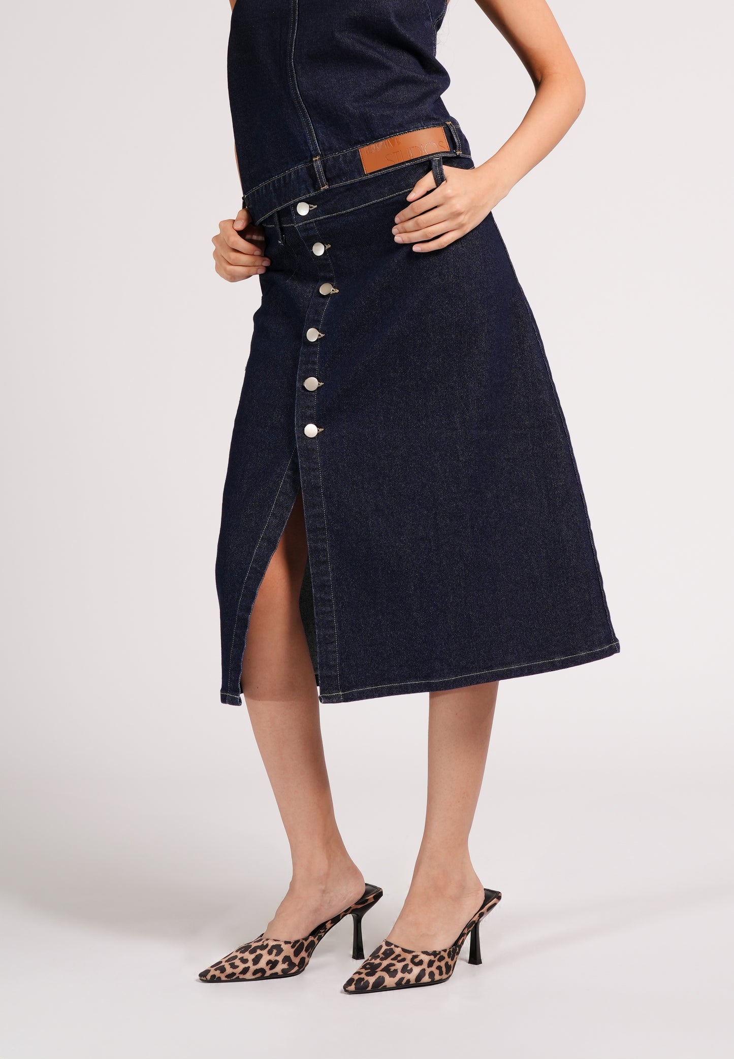 DNM Studios 2026 Demmie Skirt (Navy Blue)