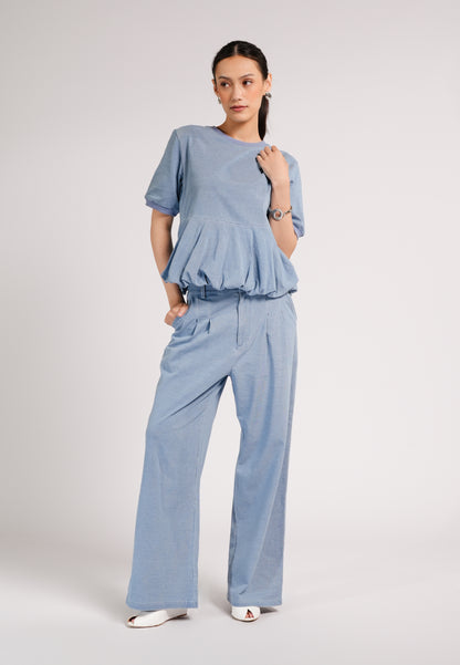 DNM Studios 2026 Dion Short Sleeve Top (Blue)