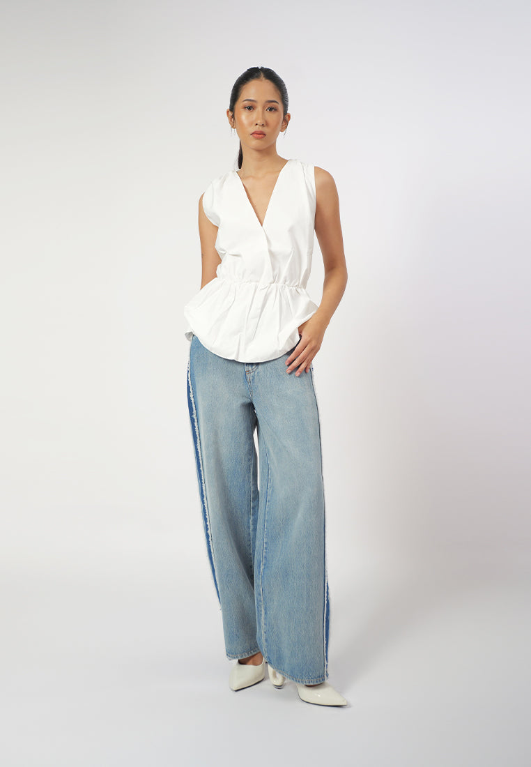 Raf Dipsy Sleeveless Top (White)