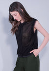 Raf Divva Sleeveless Top (Black)