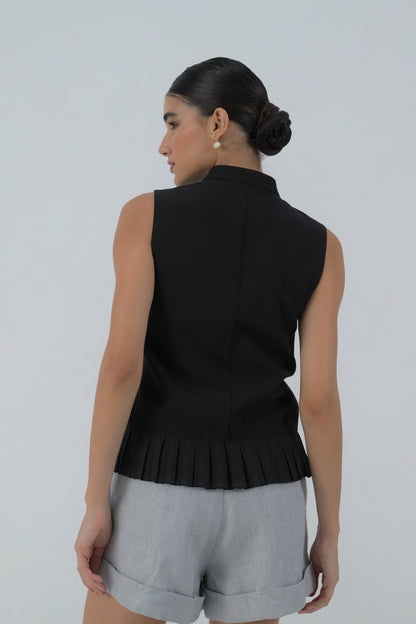 Raf Doha Sleeveless Top (Black)