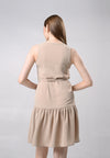 Drewe Sleeveless Dress (Khaki)