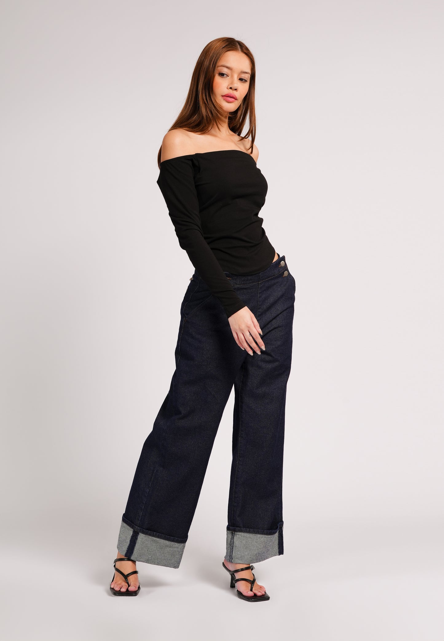 DNM Studios 2026 Dunn Long Sleeve Reversible Top (Black)