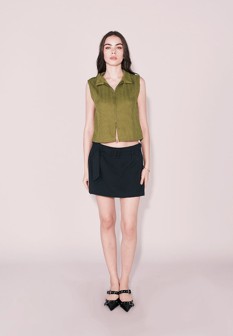 Camp Eann Sleeveless Top (Avocado)