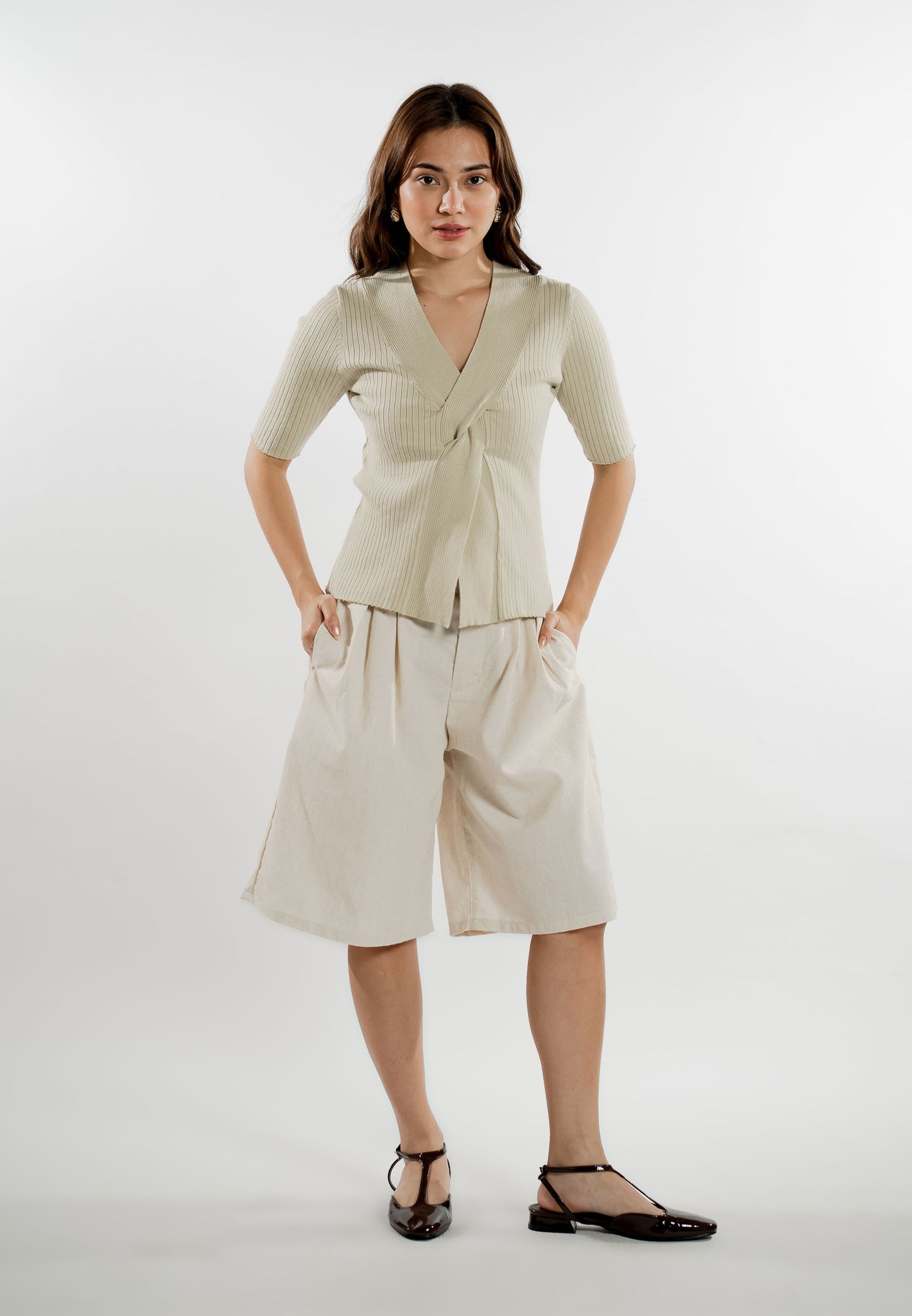 Echo Short Sleeve Top (Sage)