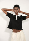 Archetype Eirene Short Sleeve Top (Black)