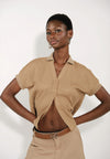 Archetype Elden Short Sleeve Top (Taupe)