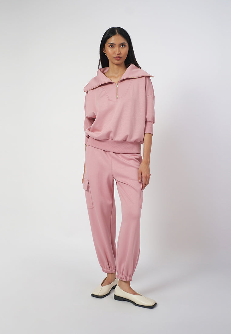 Raf Elroy Long Sleeve Top (Blush)